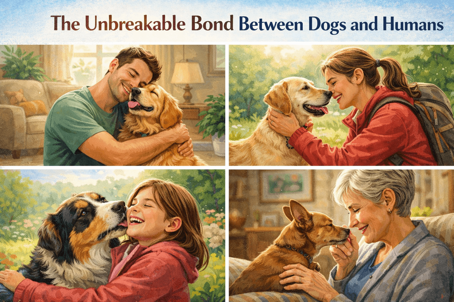 The Unbreakable Bond Between Dogs and Humans