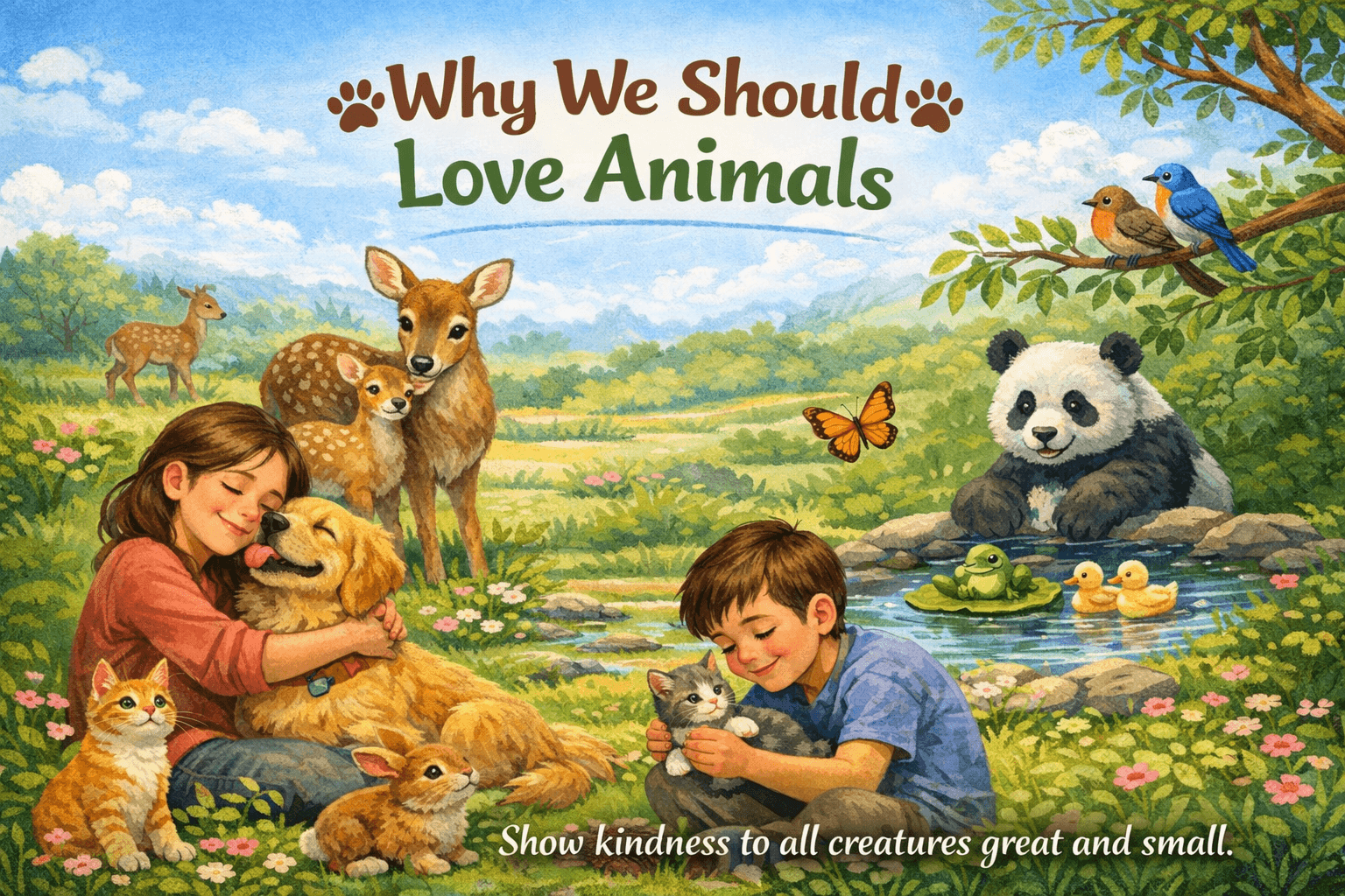 Why We Should Love Animals